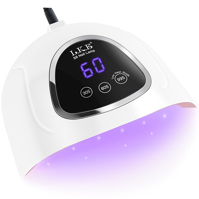 UV LED Nail Lamp  LED Nail Lamp 72W UV Light for Nails with 3 Timer Setting & LCD Touch Display Screen Nail Lamp Nail Dryer