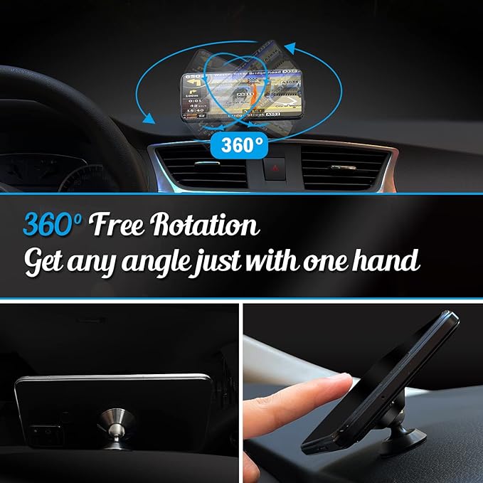 Magnetic Phone Car Mount Holde Universal Dashboard Phone Holder for Car