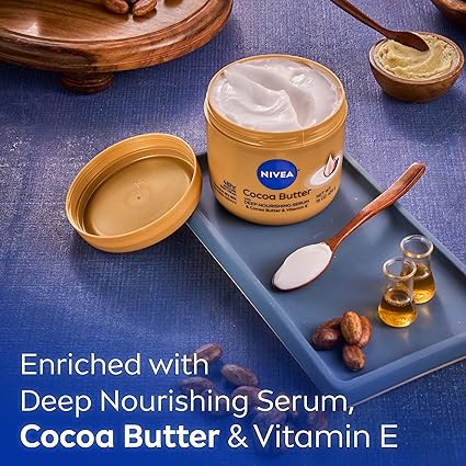 Cocoa Butter Skin Therapy Cream with Deep Nourishing Serum, 15.5 Ounces